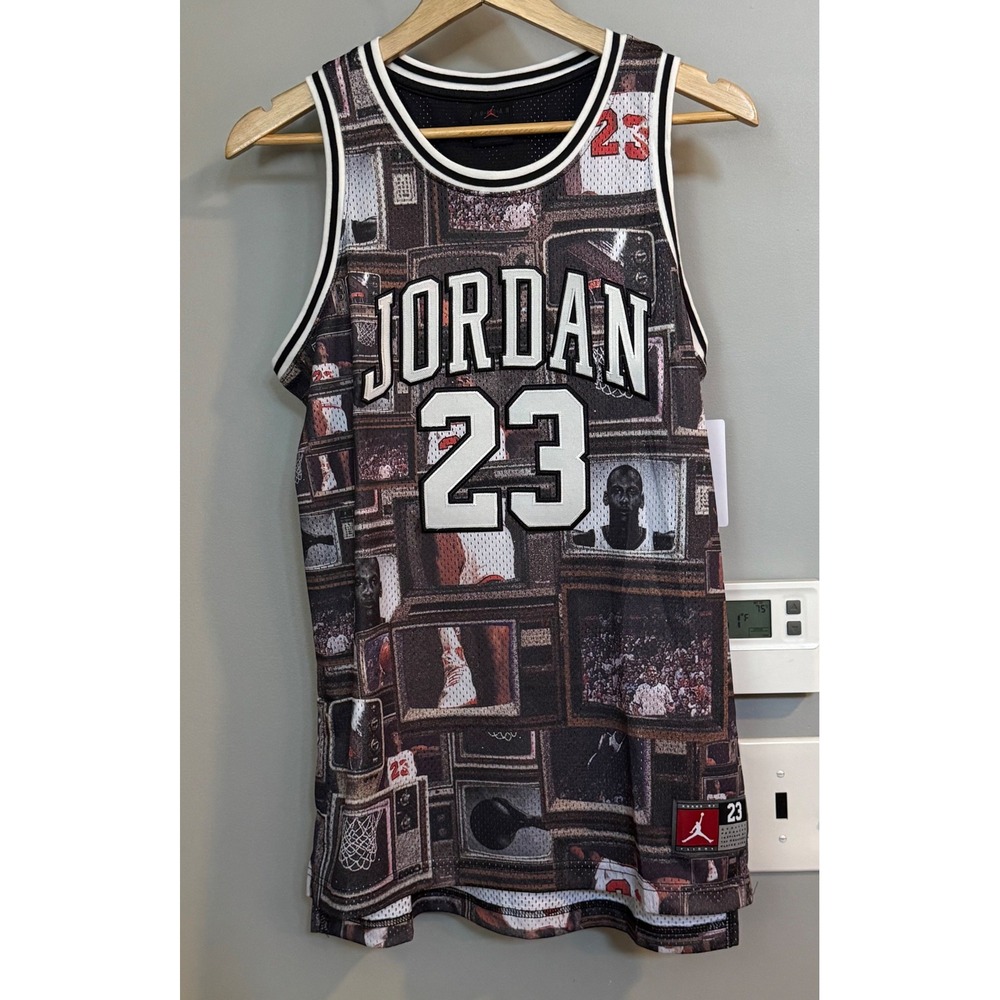 Jordan 23 Boys XL Basketball Jersey‎ Michael Jordan Collage Graphic